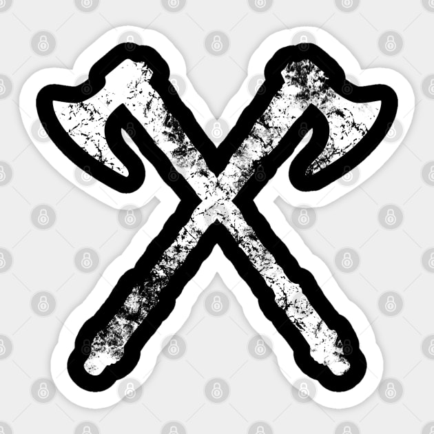 Viking Axes Sticker by Scar